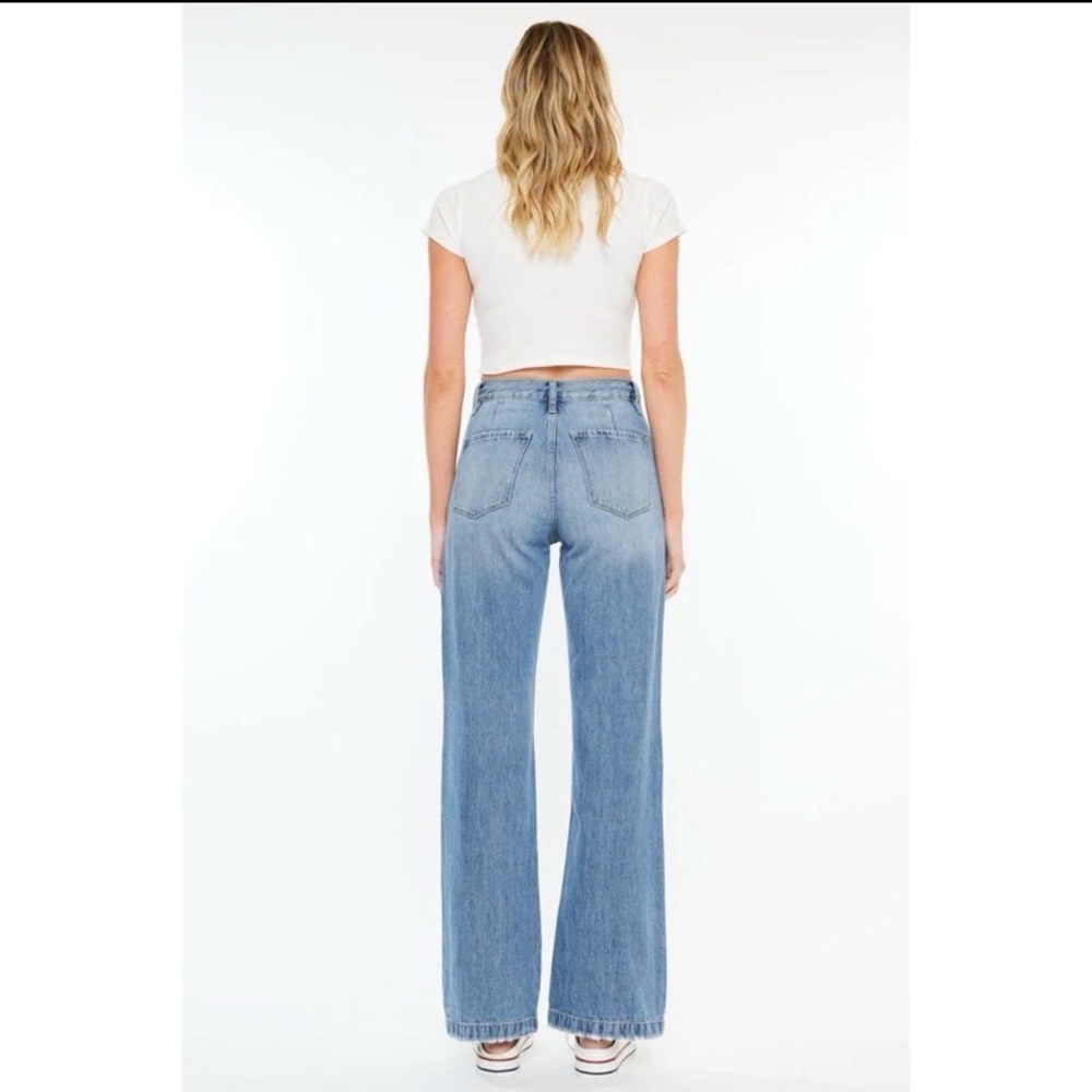 KANCAN 90’s Ultra Hi Rise Wide Leg Jeans - Picture 3 of 8